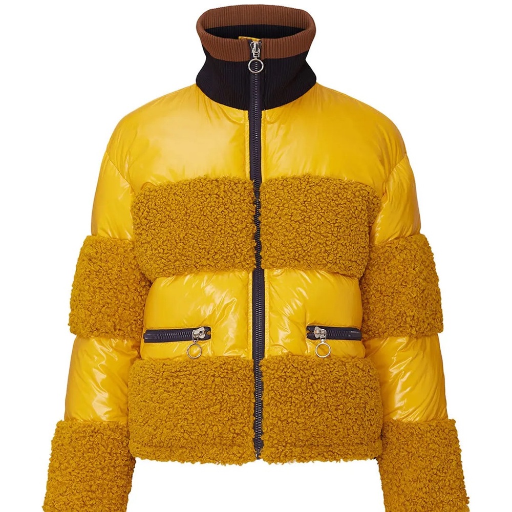 RARE SOSKEN Faux Sherpa June Down Puffer Jacket XL